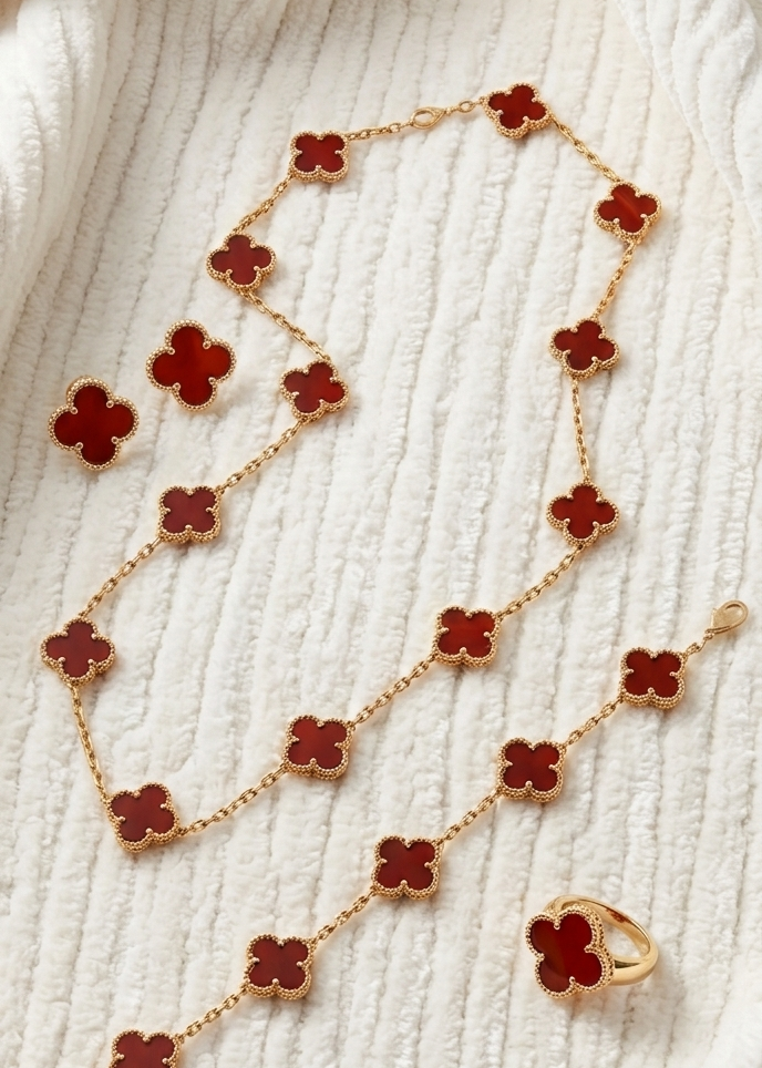 Ruby Clover Luxe Set