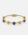 Divine Protection Evil Eye Bangle