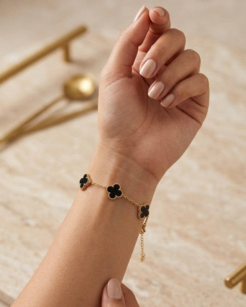 Gold Signet Bracelet