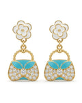 Miniature Luxe Charm Earrings