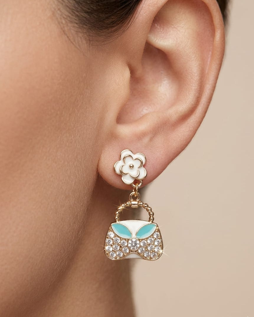 Miniature Luxe Charm Earrings