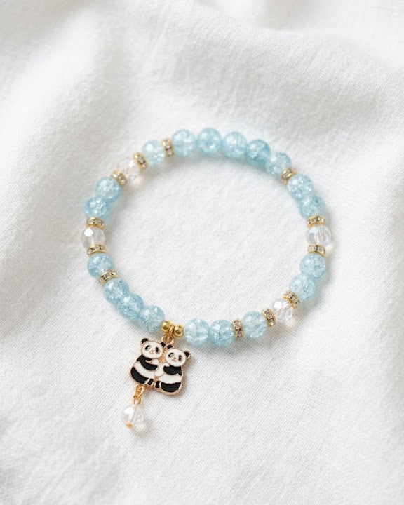 Sky Panda Charm Bracelet